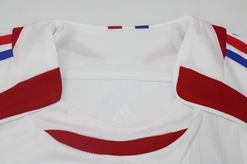 Thailand Quality(AAA) 2006 France Away Retro Soccer Jersey