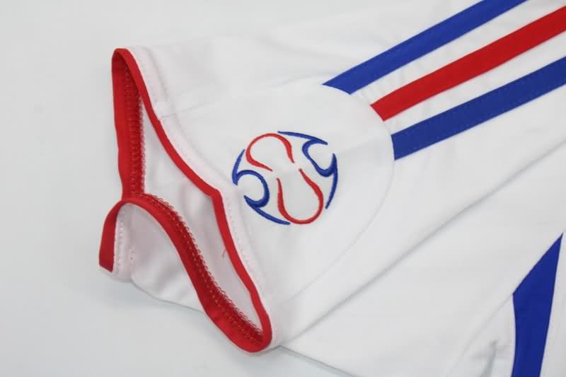 Thailand Quality(AAA) 2006 France Away Retro Soccer Jersey