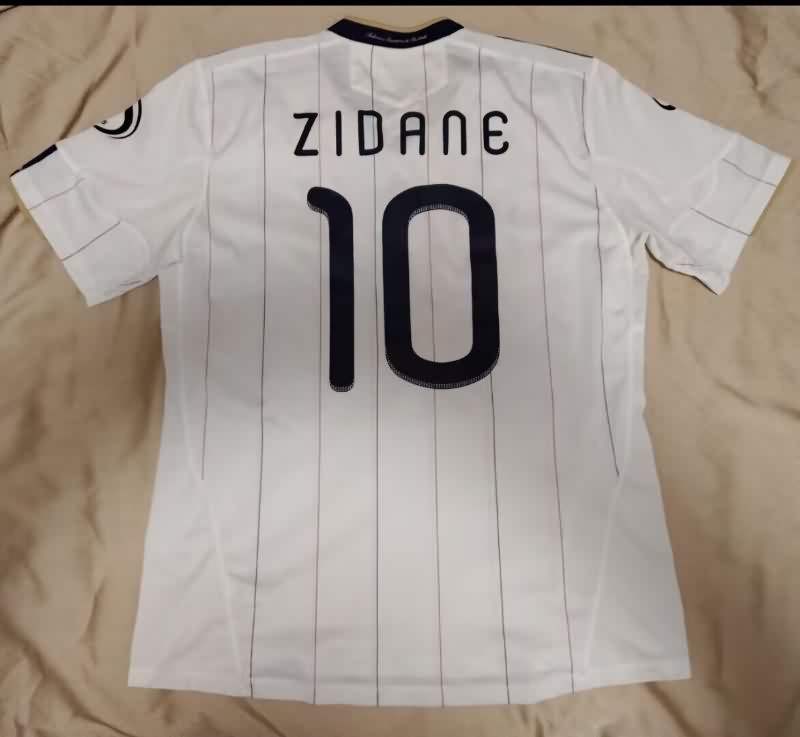 Thailand Quality(AAA) 2010 France Away Retro Soccer Jersey