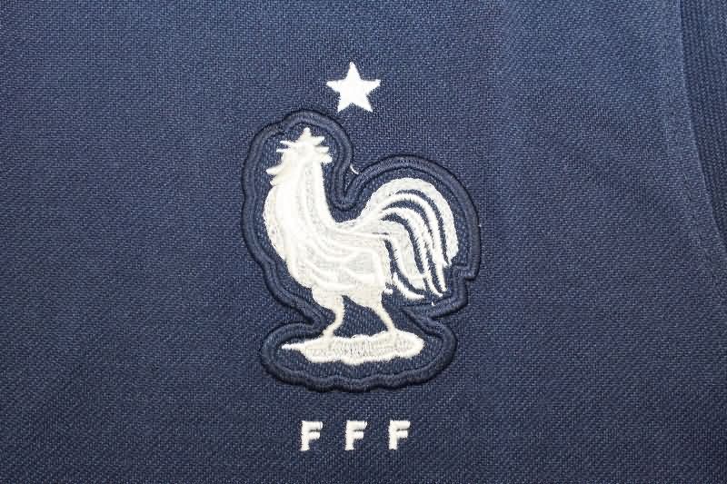 Thailand Quality(AAA) 2014 France Home Retro Soccer Jersey