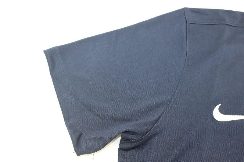 Thailand Quality(AAA) 2014 France Home Retro Soccer Jersey
