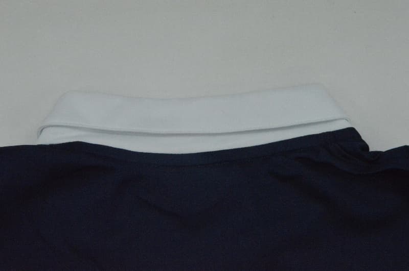 Thailand Quality(AAA) 2014 France Home Retro Long Sleeve Soccer Jersey