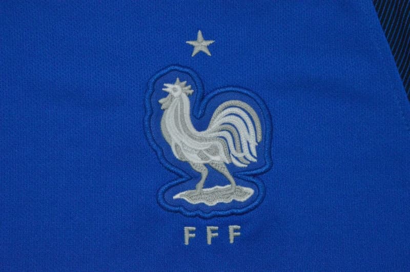 Thailand Quality(AAA) 2016 France Home Retro Soccer Jersey