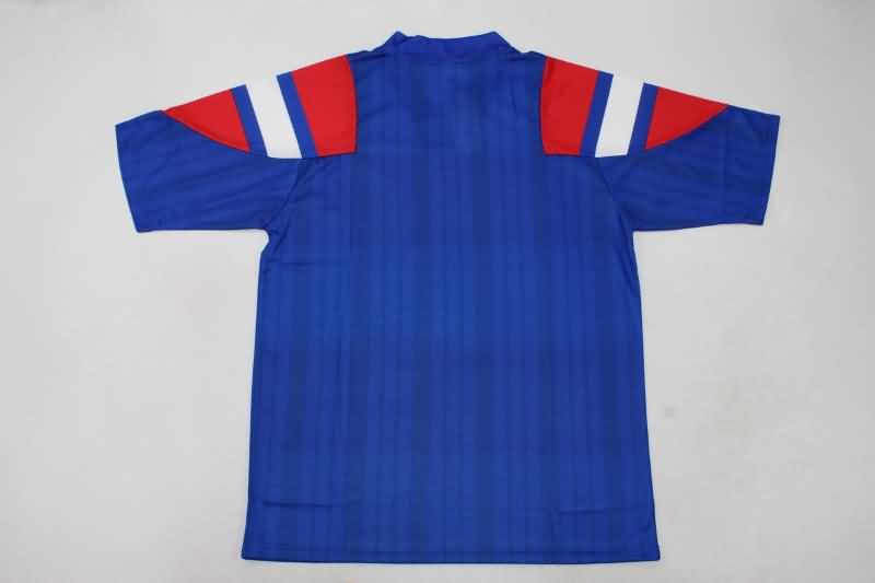 Thailand Quality(AAA) 1992/94 France Home Retro Soccer Jersey