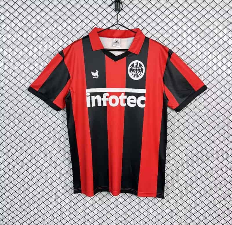 Thailand Quality(AAA) 1983/84 Frankfurt Home Retro Soccer Jersey