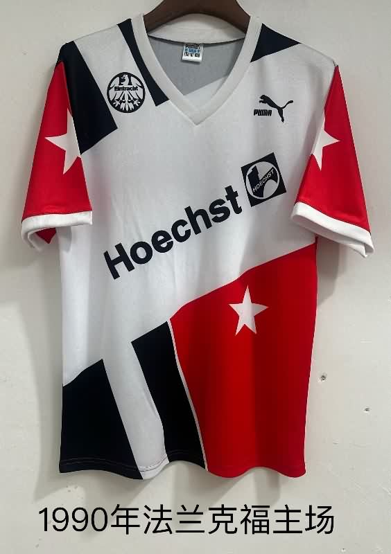 Thailand Quality(AAA) 1990/91 Frankfurt Away Retro Soccer Jersey