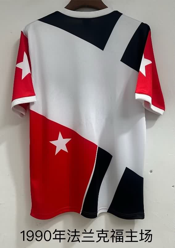 Thailand Quality(AAA) 1990/91 Frankfurt Away Retro Soccer Jersey