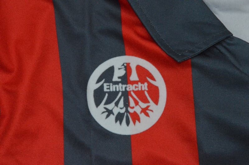 Thailand Quality(AAA) 1991/92 Frankfurt Home Retro Long Sleeve Soccer Jersey