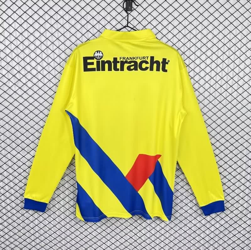 Thailand Quality(AAA) 1993/96 Frankfurt Away Retro Long Sleeve Soccer Jersey