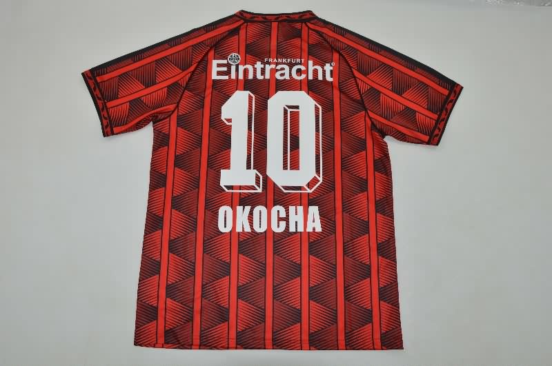 Thailand Quality(AAA) 1995/96 Frankfurt Home Retro Soccer Jersey