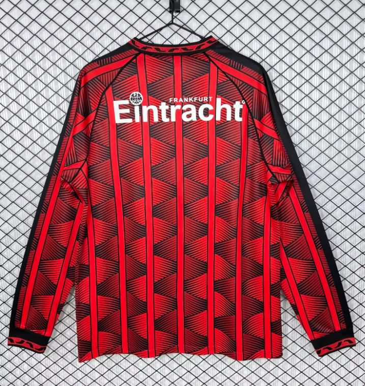 Thailand Quality(AAA) 1995/96 Frankfurt Home Retro Long Sleeve Soccer Jersey