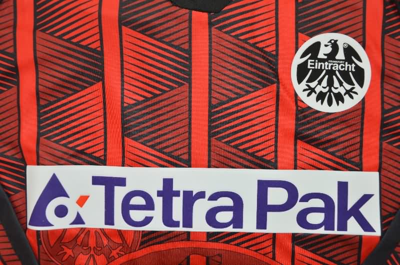 Thailand Quality(AAA) 1995/96 Frankfurt Home Retro Long Sleeve Soccer Jersey