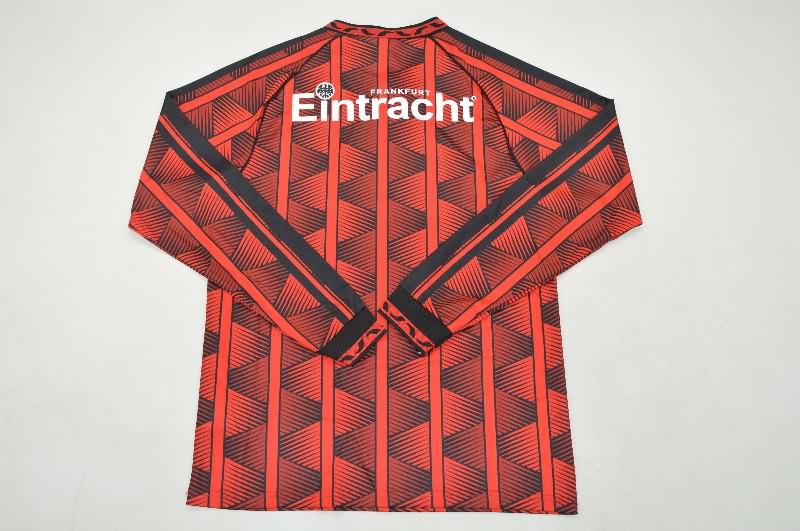 Thailand Quality(AAA) 1995/96 Frankfurt Home Retro Long Sleeve Soccer Jersey
