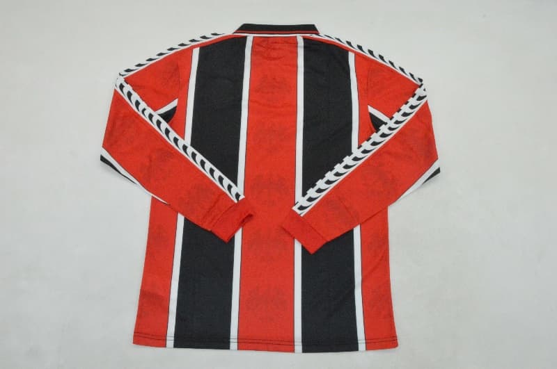 Thailand Quality(AAA) 1996/97 Frankfurt Home Retro Long Sleeve Soccer Jersey