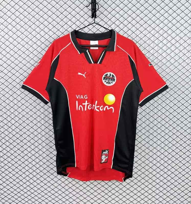 Thailand Quality(AAA) 1998/99 Frankfurt Home Retro Soccer Jersey Thailand Quality(AAA) 1998/99 Frankfurt Home Retro Soccer Jersey