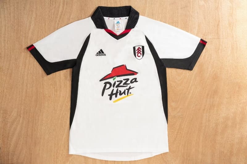 Thailand Quality(AAA) 2001/02 Fulham Home Retro Soccer Jersey