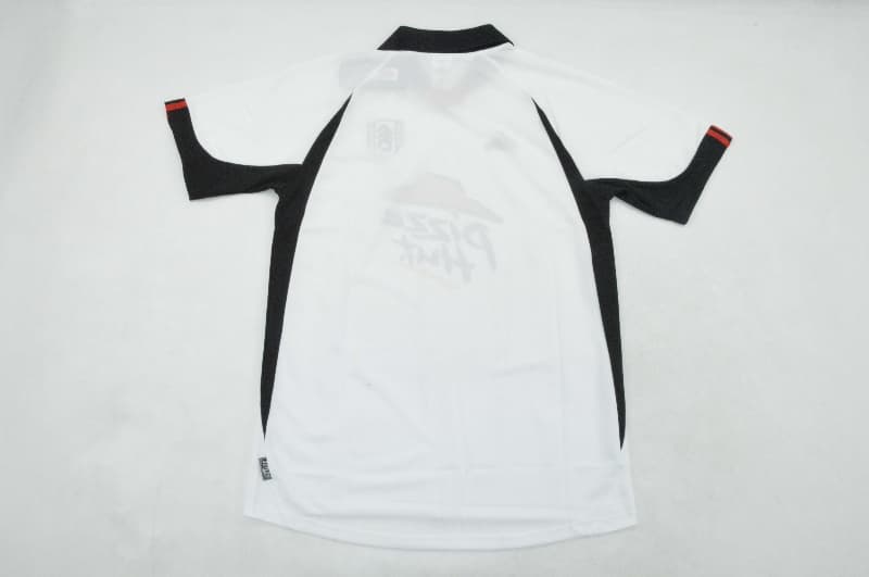 Thailand Quality(AAA) 2001/02 Fulham Home Retro Soccer Jersey