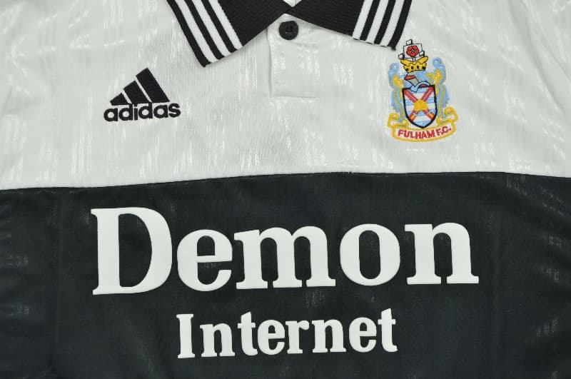 Thailand Quality(AAA) 1998/99 Fulham Home Retro Soccer Jersey