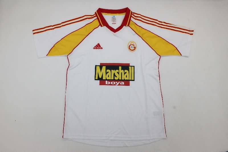 Thailand Quality(AAA) 1999/00 Galatasaray Away Retro Soccer Jersey