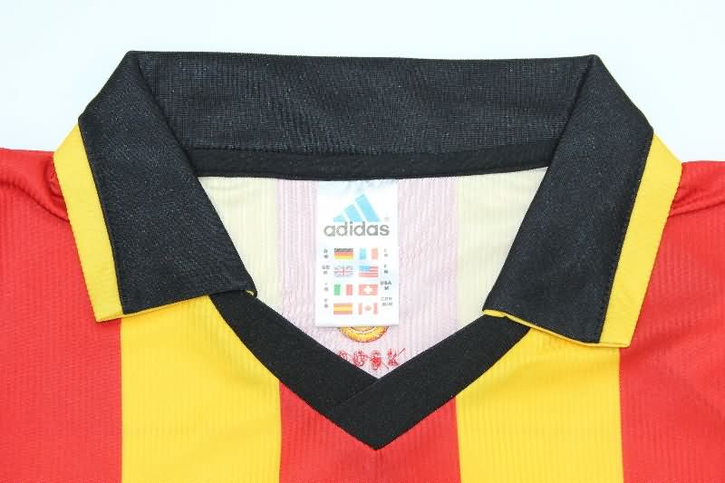 Thailand Quality(AAA) 1999/00 Galatasaray Home Long Sleeve Retro Soccer Jersey