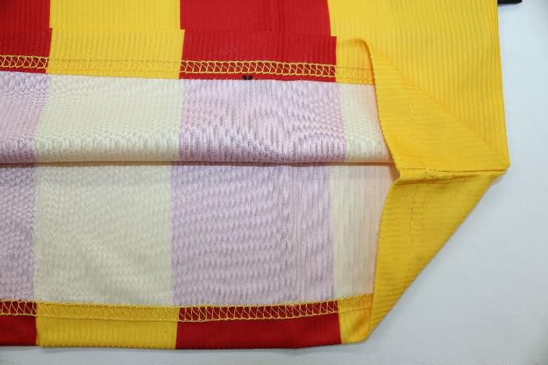 Thailand Quality(AAA) 1999/00 Galatasaray Home Long Sleeve Retro Soccer Jersey