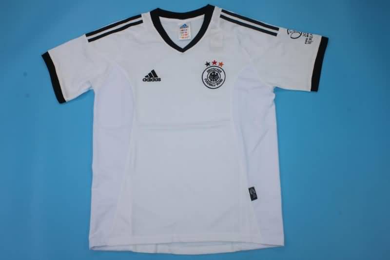 Thailand Quality(AAA) 2002/04 Germany Home Retro Soccer Jersey