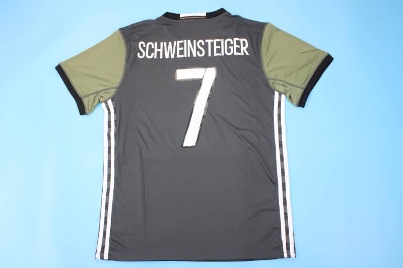 Thailand Quality(AAA) 2016/17 Germany Retro Away Soccer Jersey