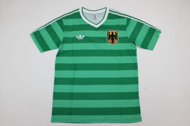 Thailand Quality(AAA) 1984 Germany Away Retro Soccer Jersey