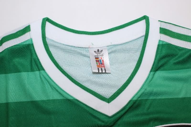 Thailand Quality(AAA) 1984 Germany Away Retro Soccer Jersey