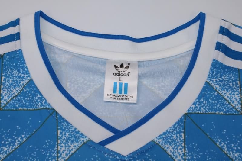 Thailand Quality(AAA) 1988 Germany Away Retro Soccer Jersey