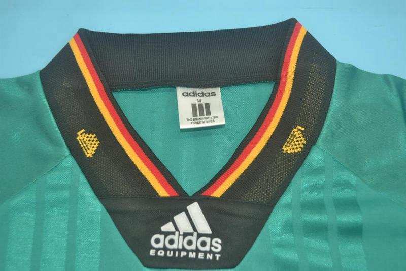 Thailand Quality(AAA) 1992 Germany Away Retro Soccer Jersey