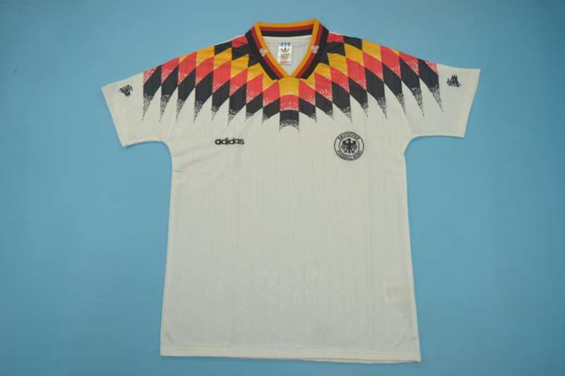 Thailand Quality(AAA) 1994 Germany Home Retro Soccer Jersey