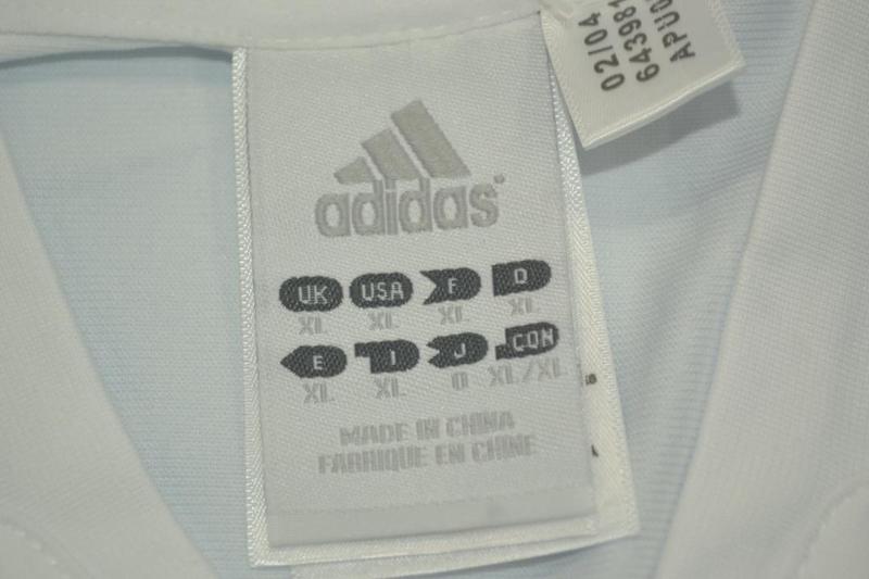 Thailand Quality(AAA) 2004 Germany Home Retro Soccer Jersey