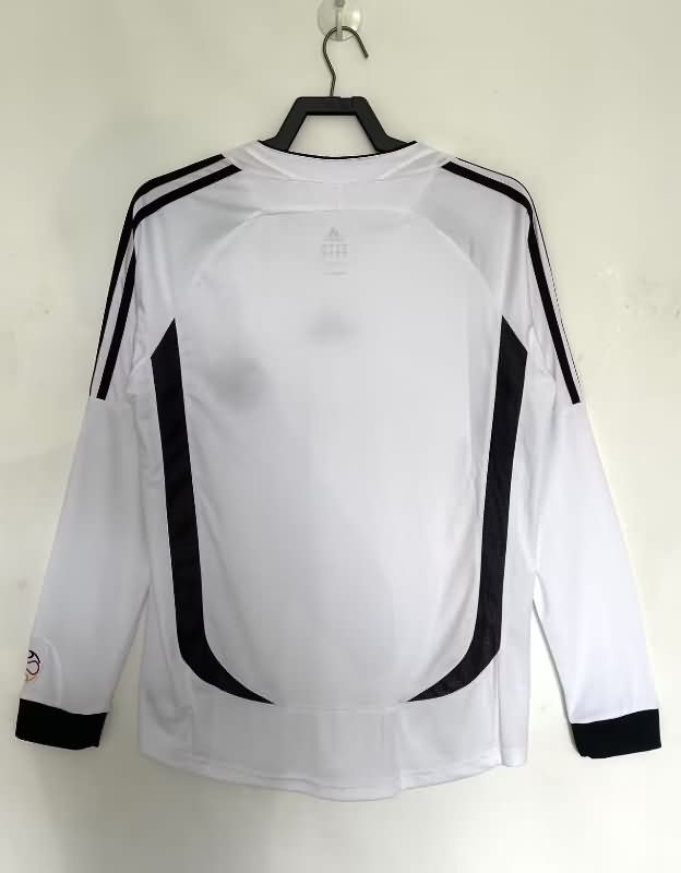 Thailand Quality(AAA) 2006 Germany Home Long Sleeve Retro Soccer Jersey