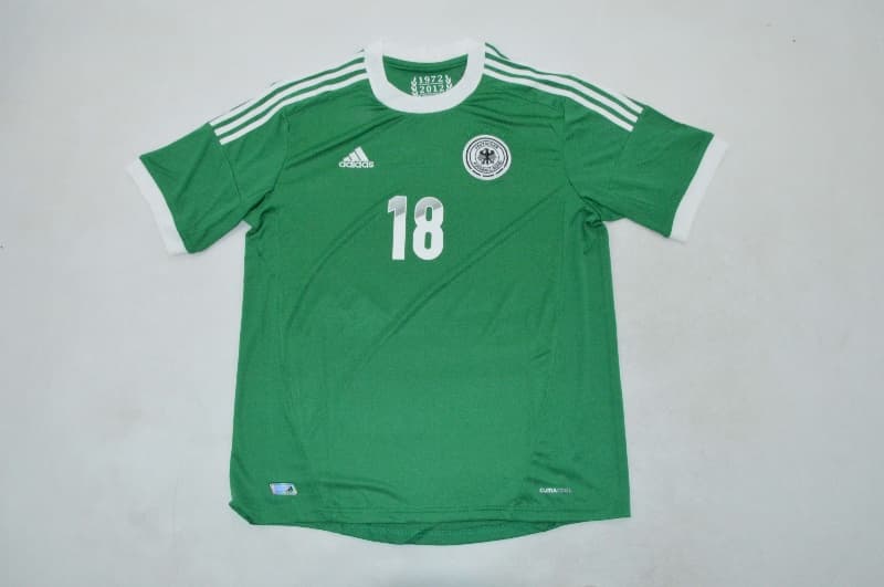 Thailand Quality(AAA) 2012 Germany Away Retro Soccer Jersey