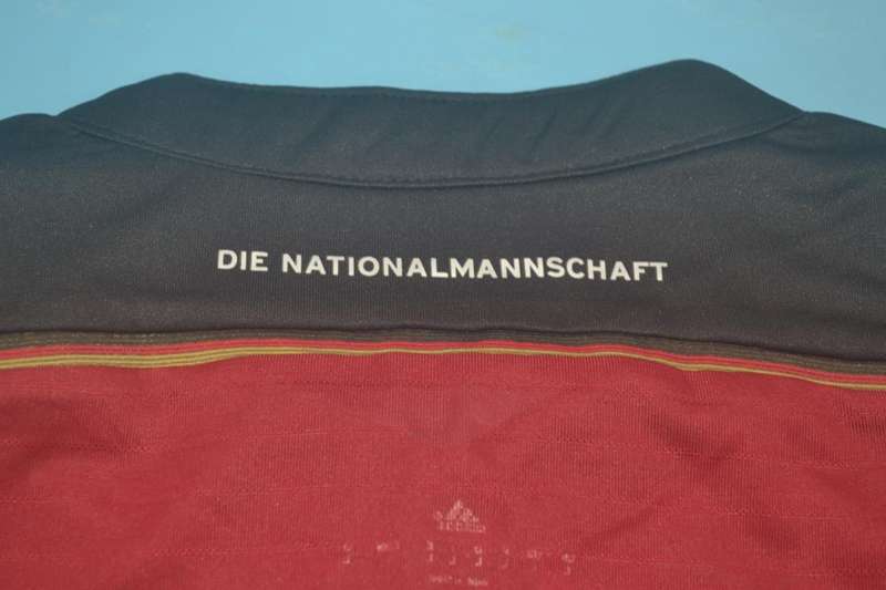 Thailand Quality(AAA) 2014 Germany Away Retro Soccer Jersey(Player)