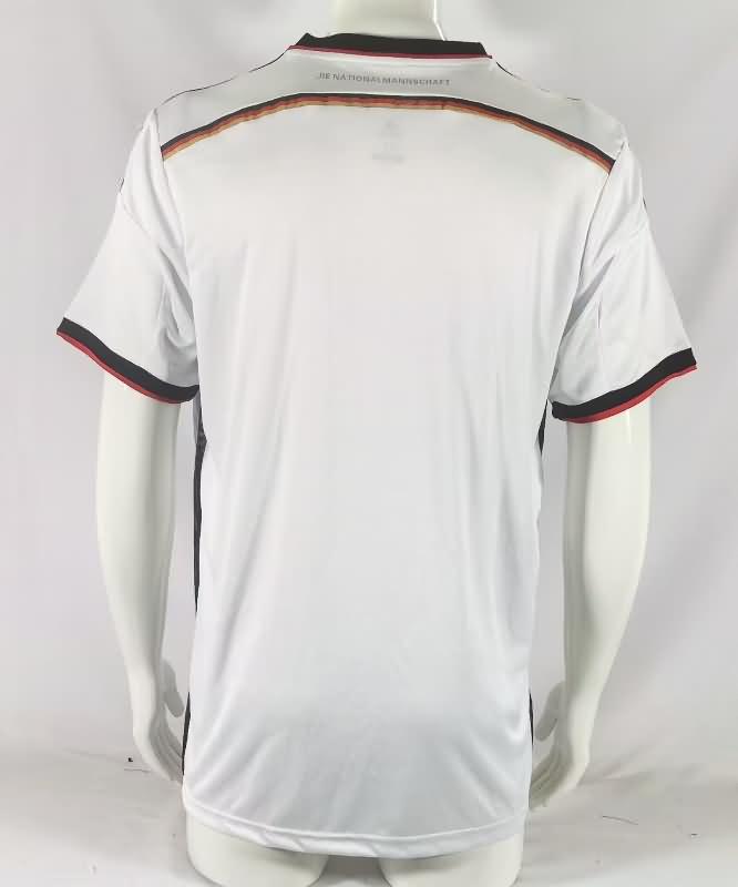 Thailand Quality(AAA) 2014 Germany Home Retro Soccer Jersey 4 Stars