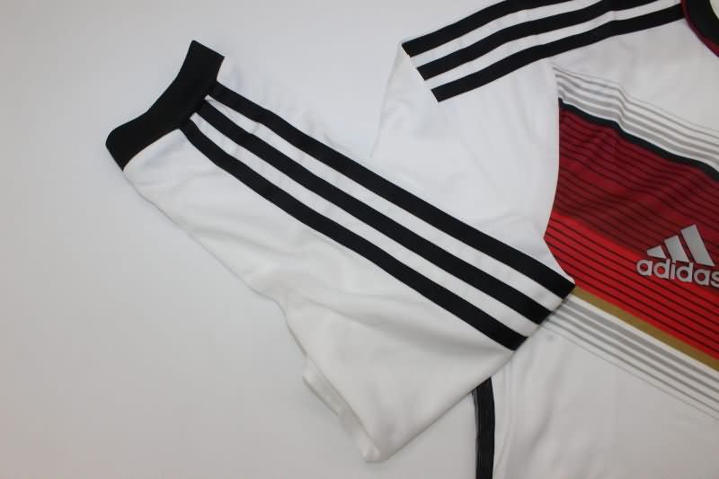 Thailand Quality(AAA) 2014 Germany Home Retro Long Sleeve Soccer Jersey (Player)