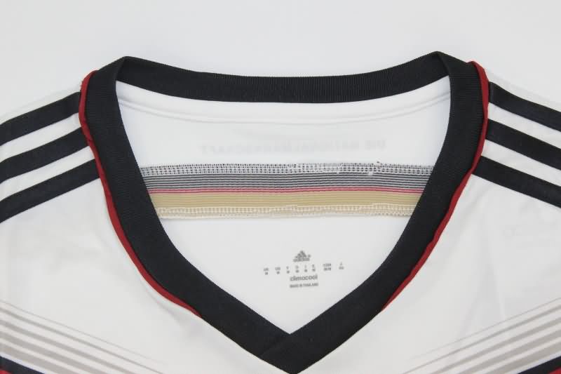 Thailand Quality(AAA) 2014 Germany Home Retro Soccer Jersey (Player)