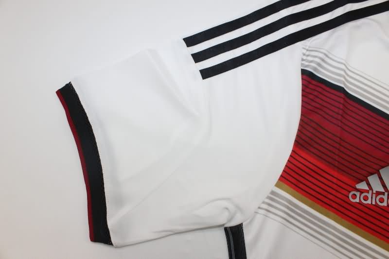 Thailand Quality(AAA) 2014 Germany Home Retro Soccer Jersey (Player)