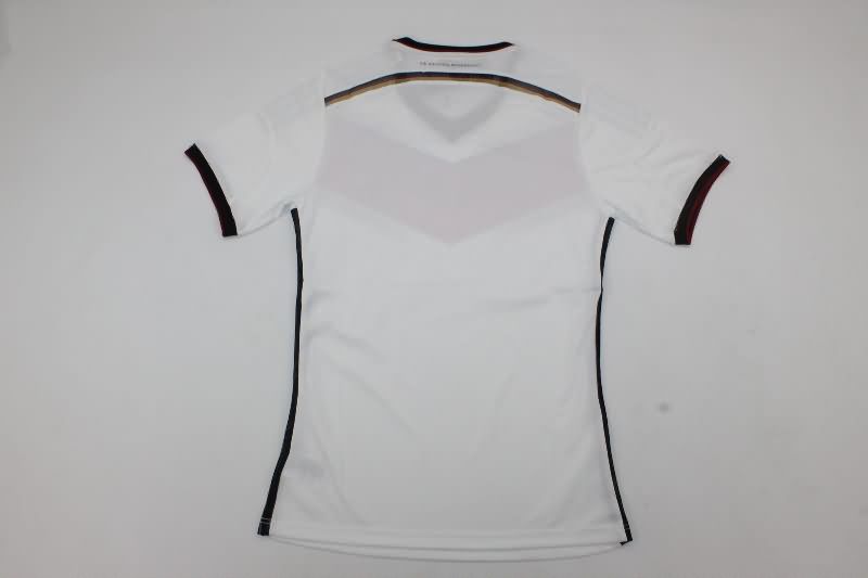 Thailand Quality(AAA) 2014 Germany Home Retro Soccer Jersey (Player)