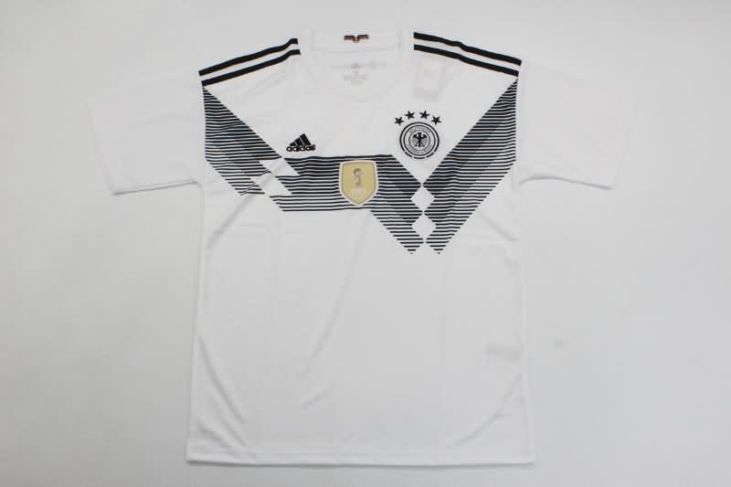 Thailand Quality(AAA) 2018 Germany Home Retro Soccer Jersey