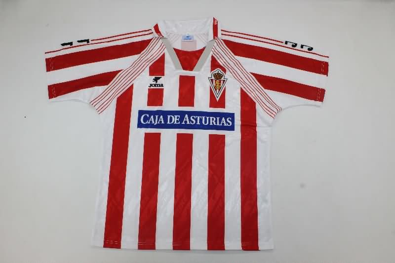 Thailand Quality(AAA) 1994/95 Gijon Home Retro Soccer Jersey