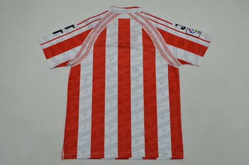 Thailand Quality(AAA) 1995/96 Gijon Home Retro Soccer Jersey