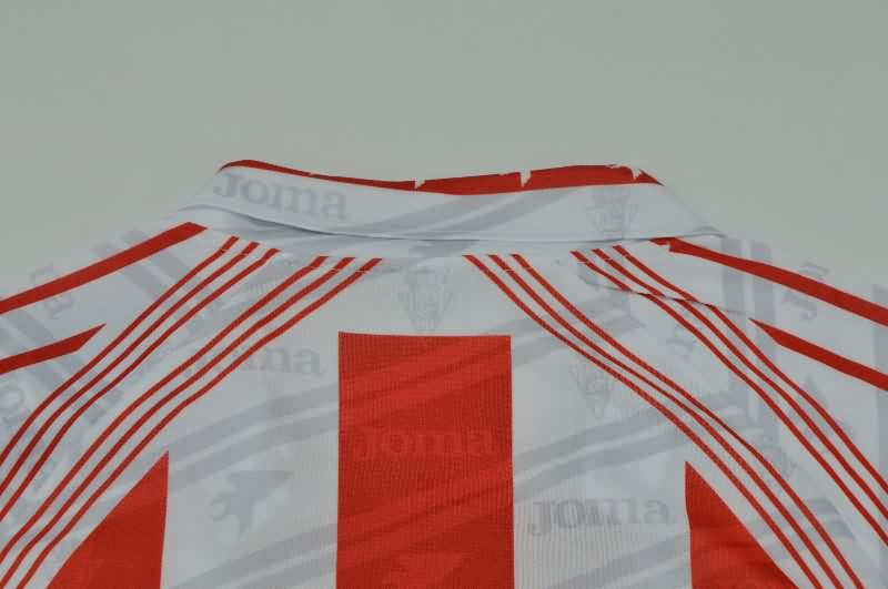 Thailand Quality(AAA) 1995/96 Gijon Home Retro Soccer Jersey