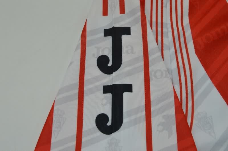 Thailand Quality(AAA) 1995/96 Gijon Home Retro Soccer Jersey