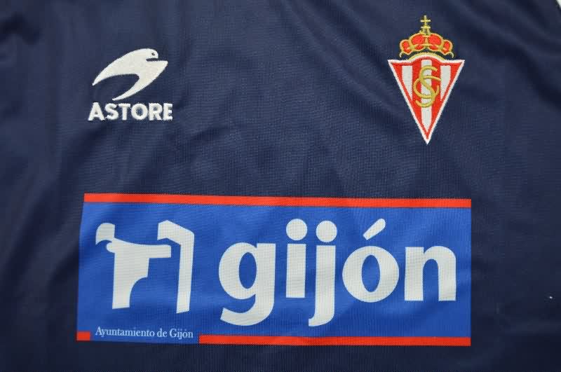 Thailand Quality(AAA) 1999/00 Gijon Away Retro Soccer Jersey