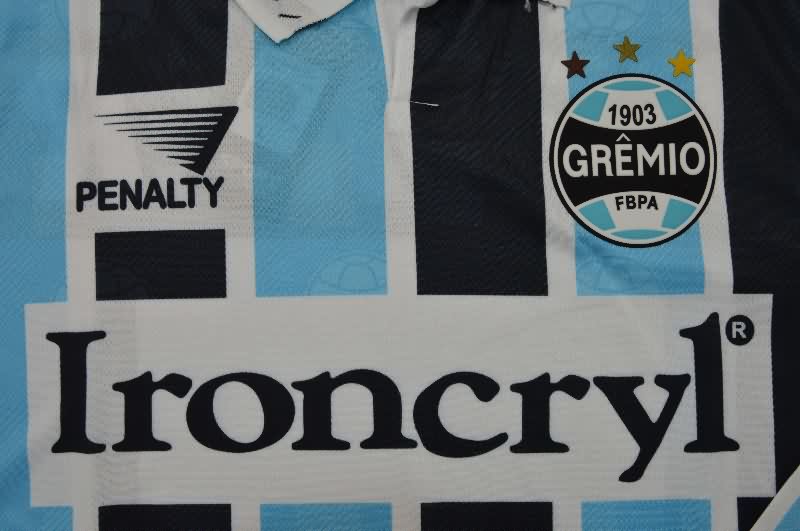 Thailand Quality(AAA) 1997 Gremio Home Retro Long Sleeve Soccer Jersey