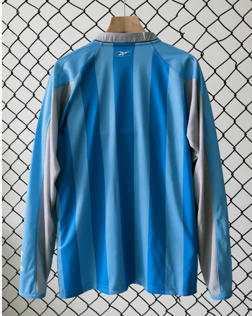 Thailand Quality(AAA) 2006/07 Guadalajara Goalkeeper Blue Long Sleeve Retro Soccer Jersey