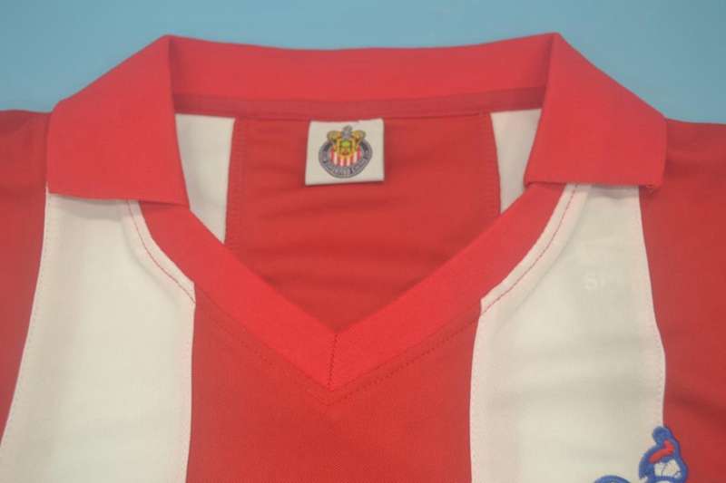 Thailand Quality(AAA) 1960 Guadalajara Home Retro Soccer Jersey(L/S)